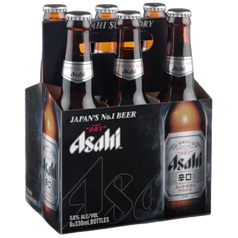 Asahi Super Dry 6 x 330ml