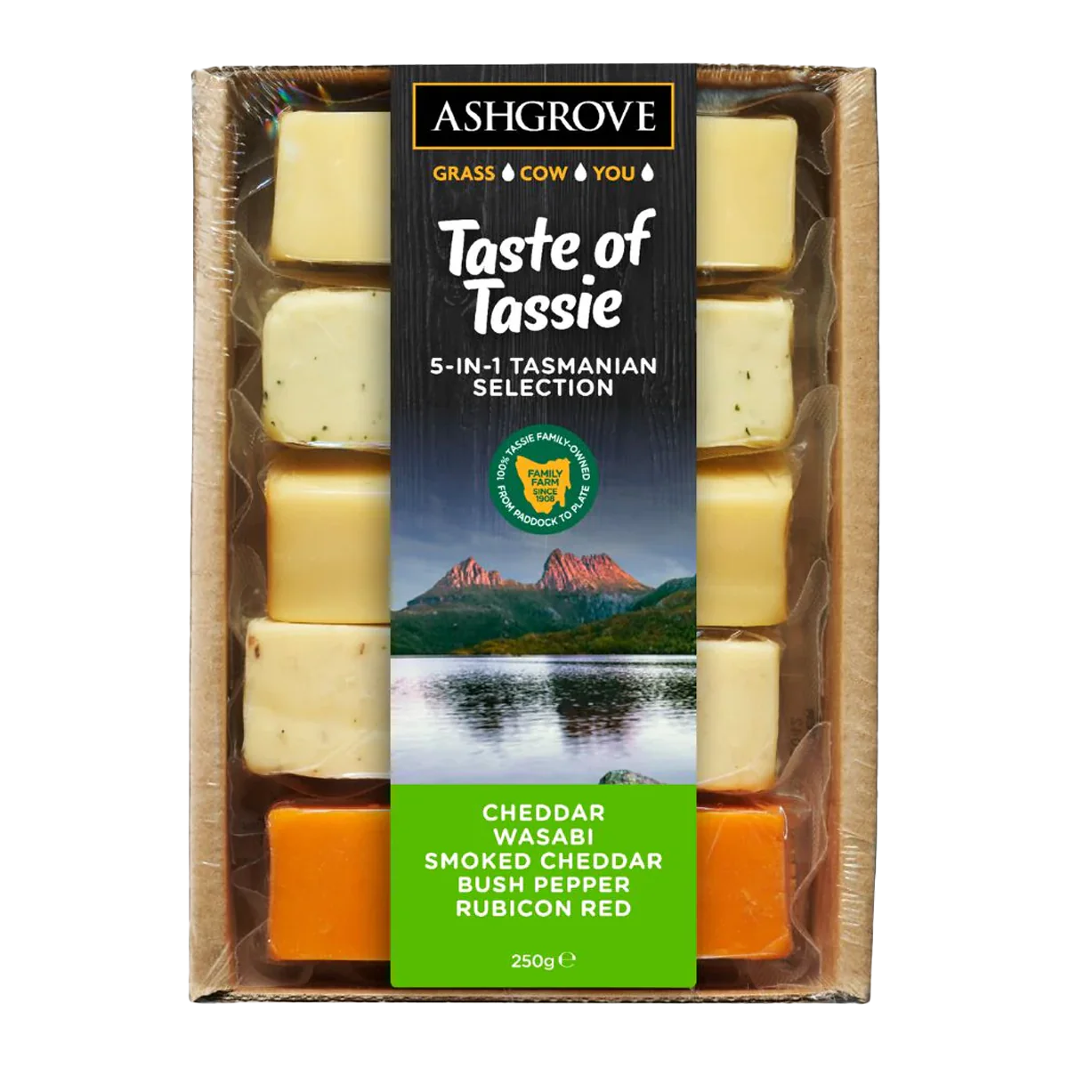 Ashgrove Tassie Cheese Selection 250g