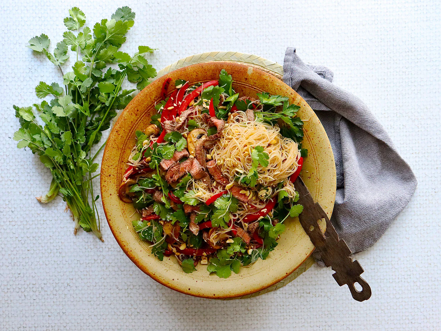 Asian Beef Salad - with Vermicelli Noodles - Image 2