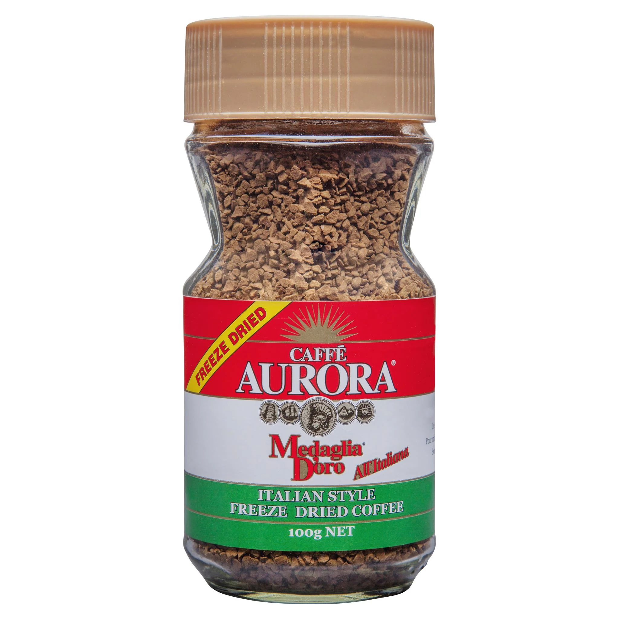 Aurora Italian Style Freeze Dried Coffee 100g
