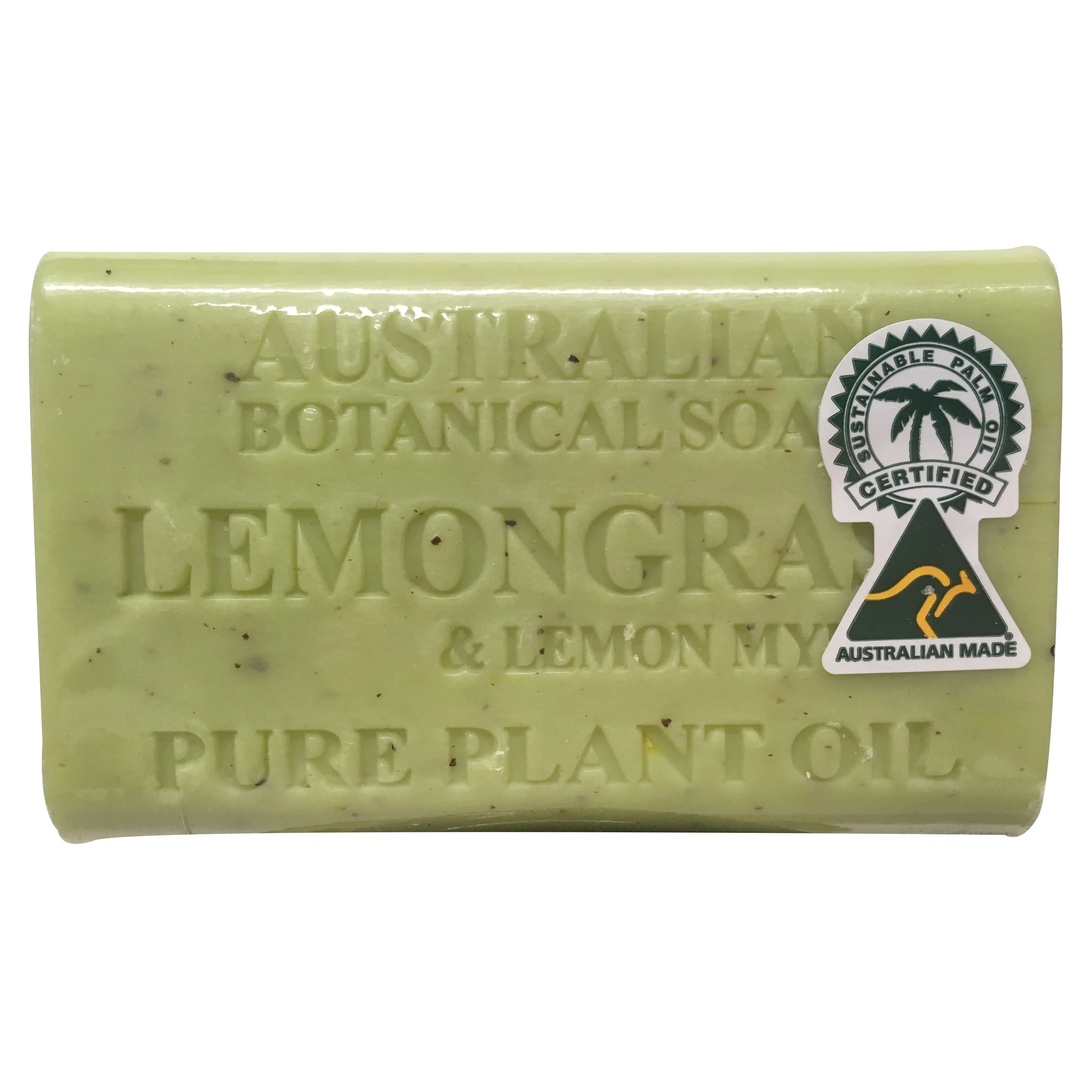 Australian Botanical Soap Lemongrass and Lemon Myrtle 200g - Image 3