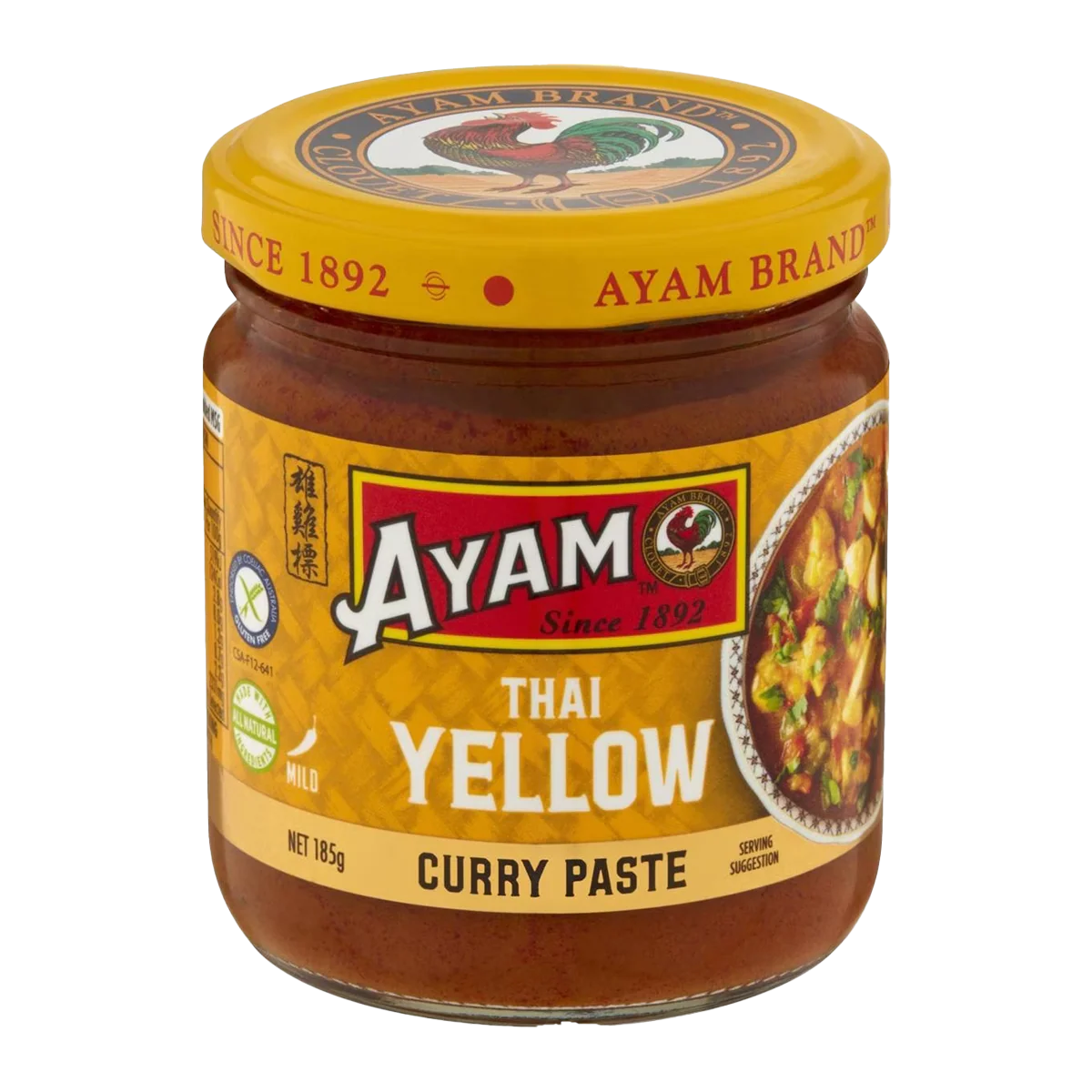 Ayam Thai Yellow Curry Paste 185g