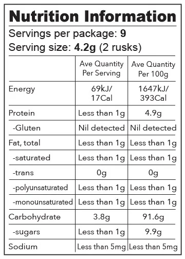 Baby Mum-Mum First Rice Rusks Apple and Pumpkin 8 Months+ x18 36g - Image 3