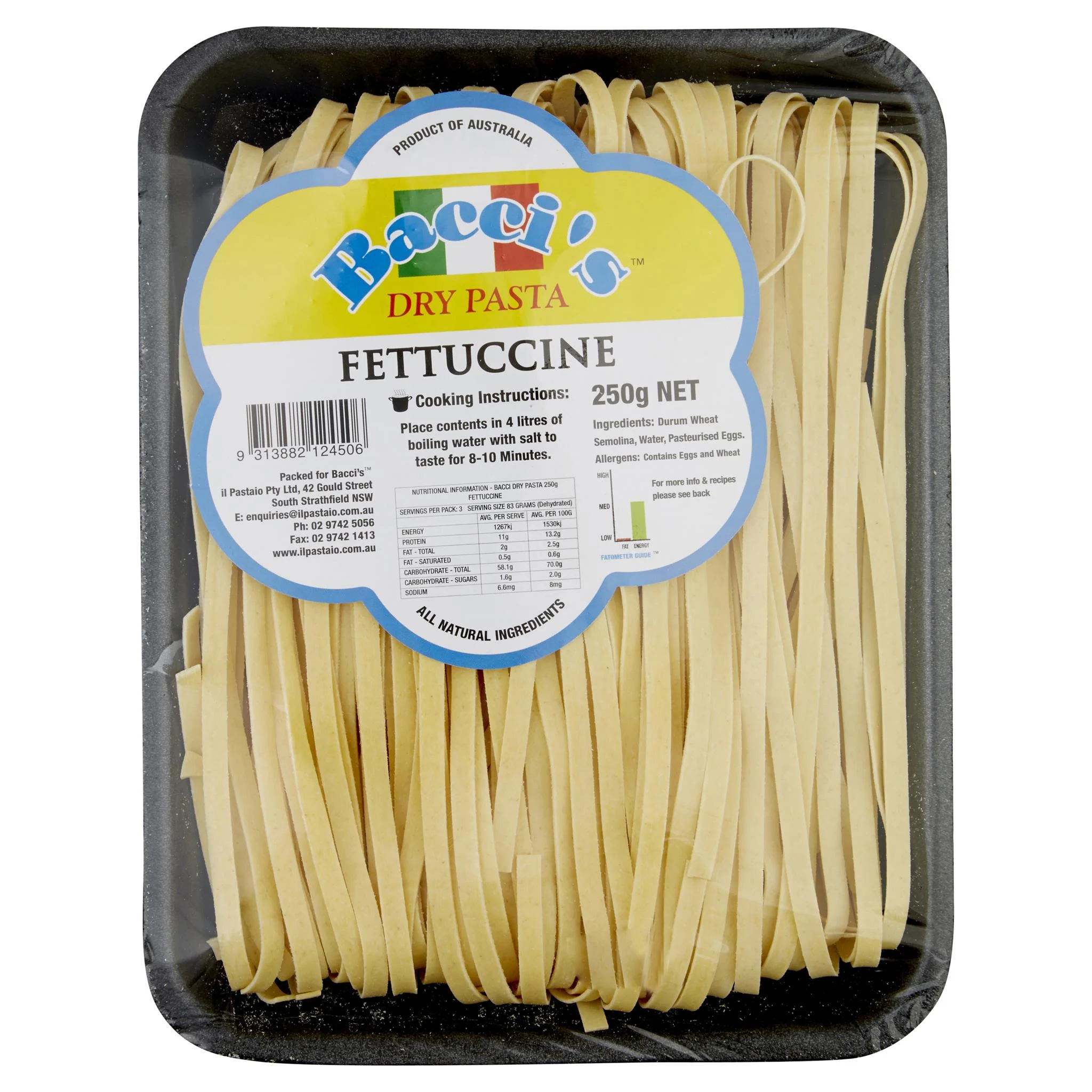 Bacci's Fettuccine 250g