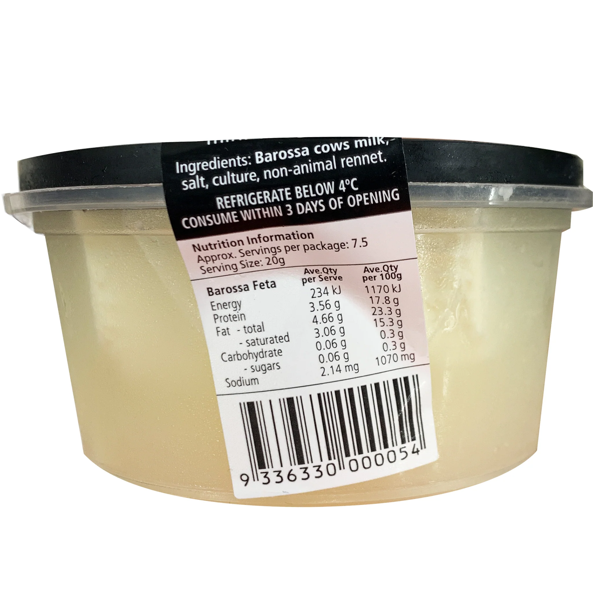 Barossa Valley Feta Cheese 150g - Image 3