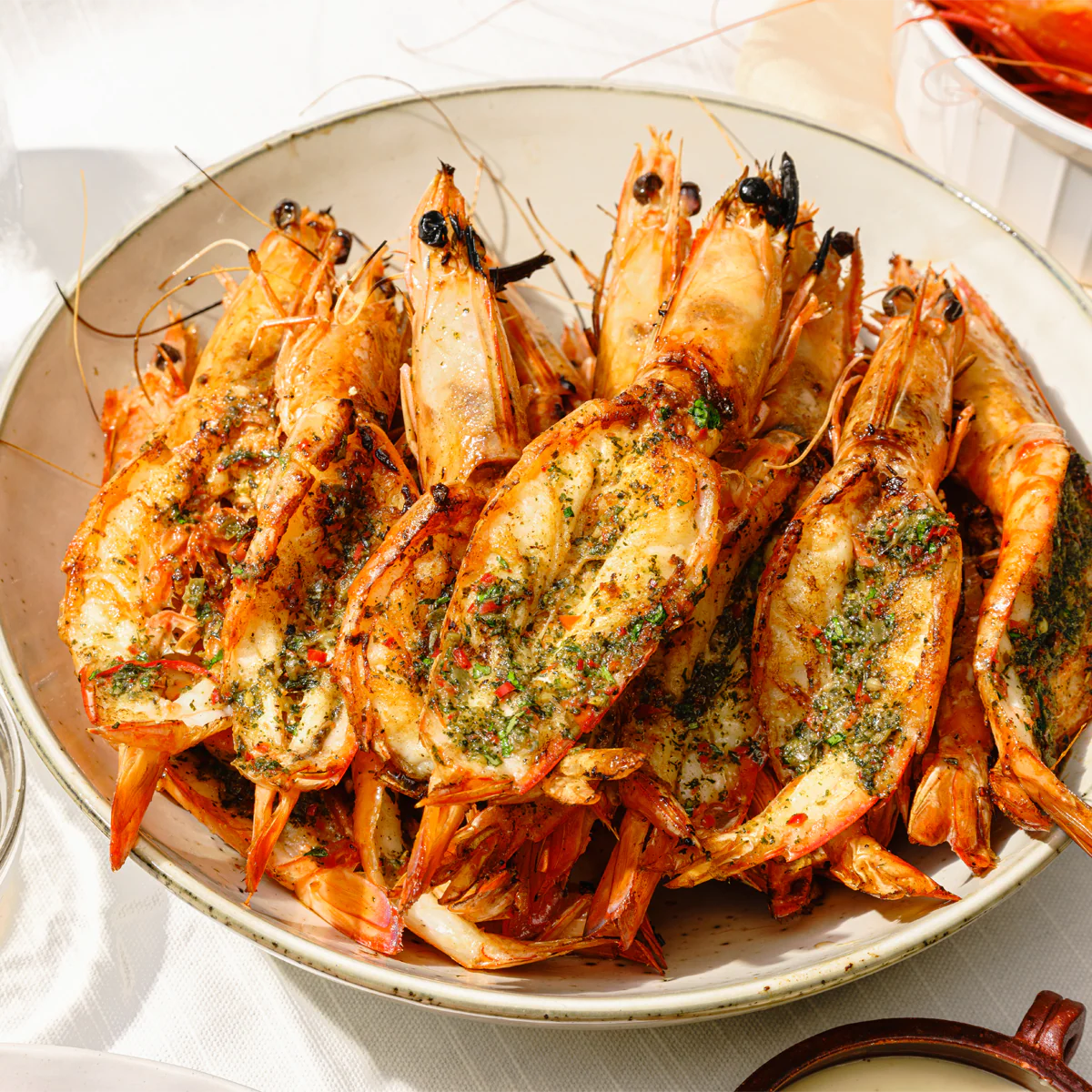 BBQ Chilli Garlic Prawns