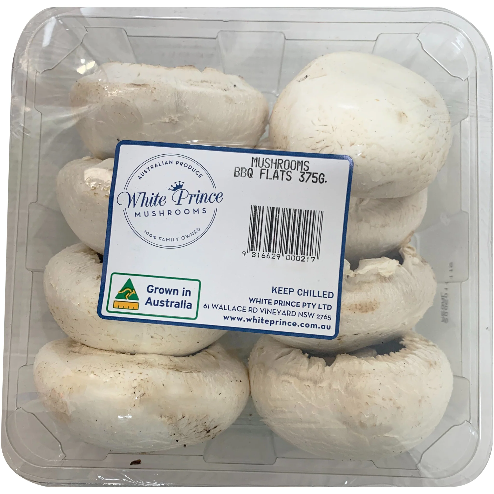 Mushrooms BBQ Flat 375g - Image 2
