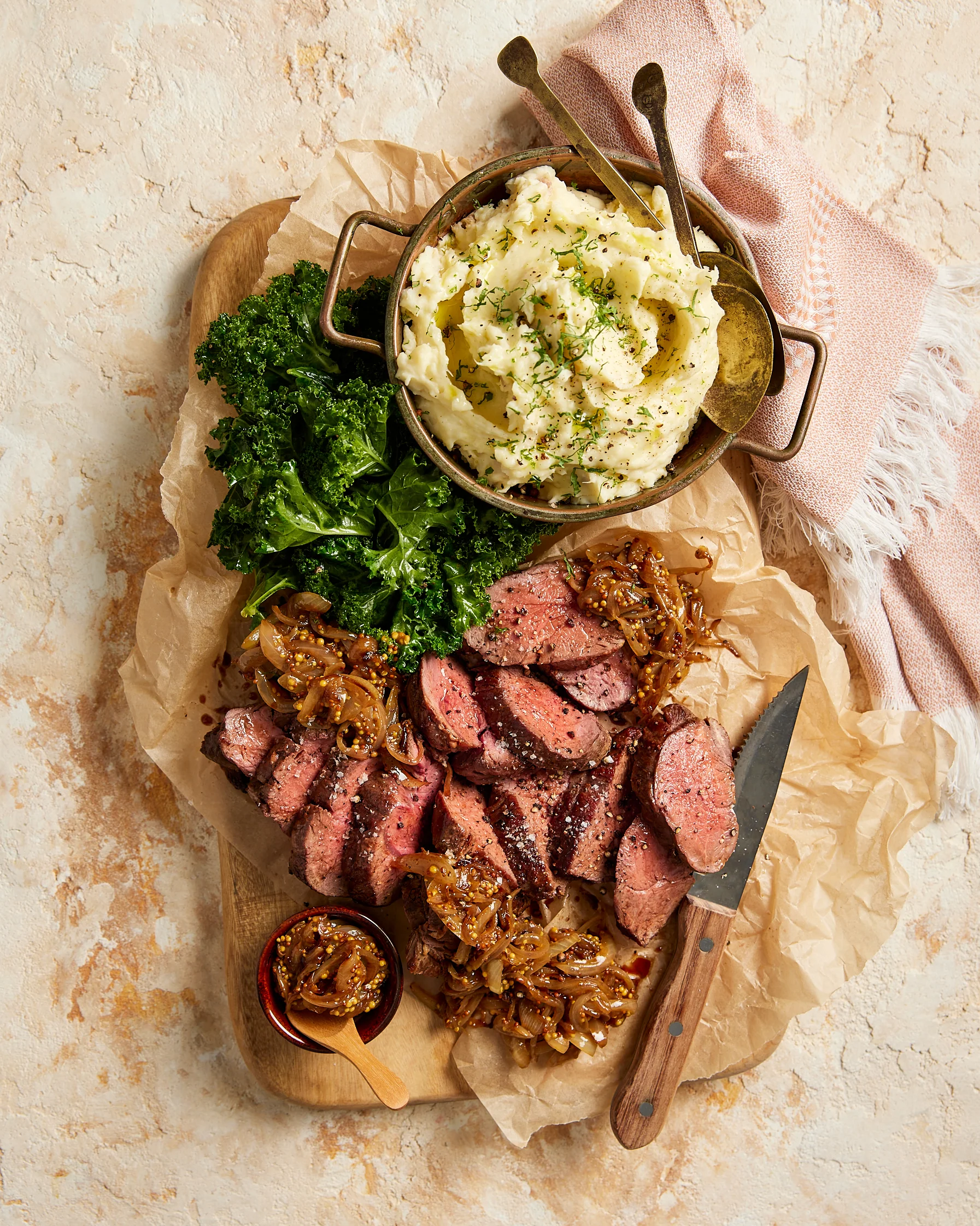 Beef Eye Fillet - with Parsnip & Potato Mash - Image 2