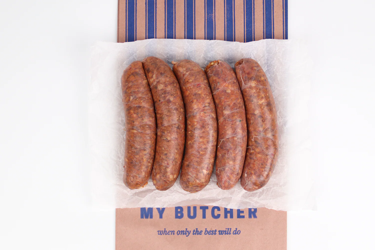Butcher Beef Mexican Jalapeno Sausage 600-800g - Image 2