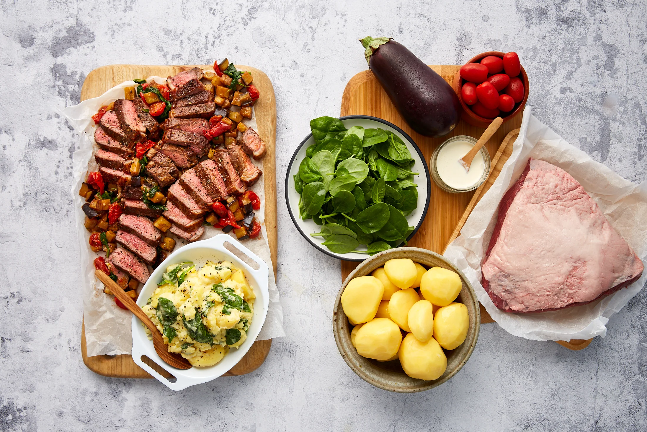 Beef Rump - Caponata and Crushed Potatoes - Image 2