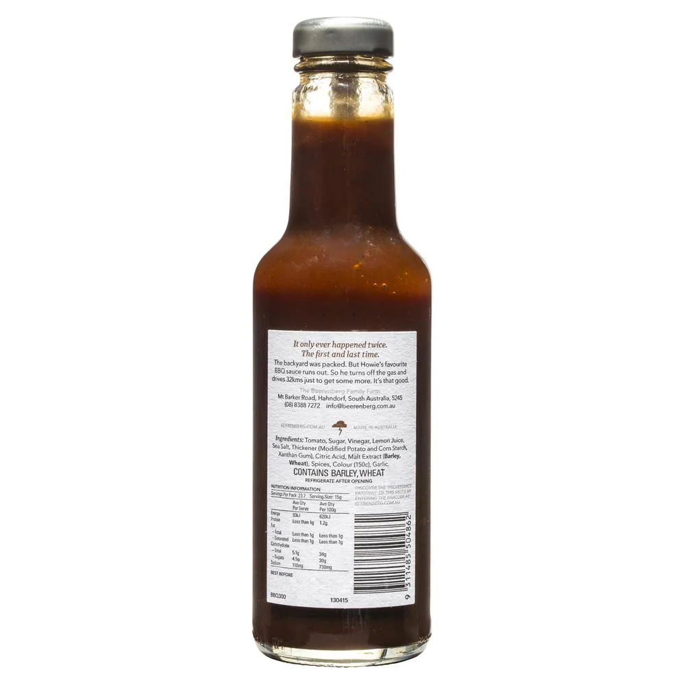 Beerenberg Barbeque Sauce 300ml - Image 2