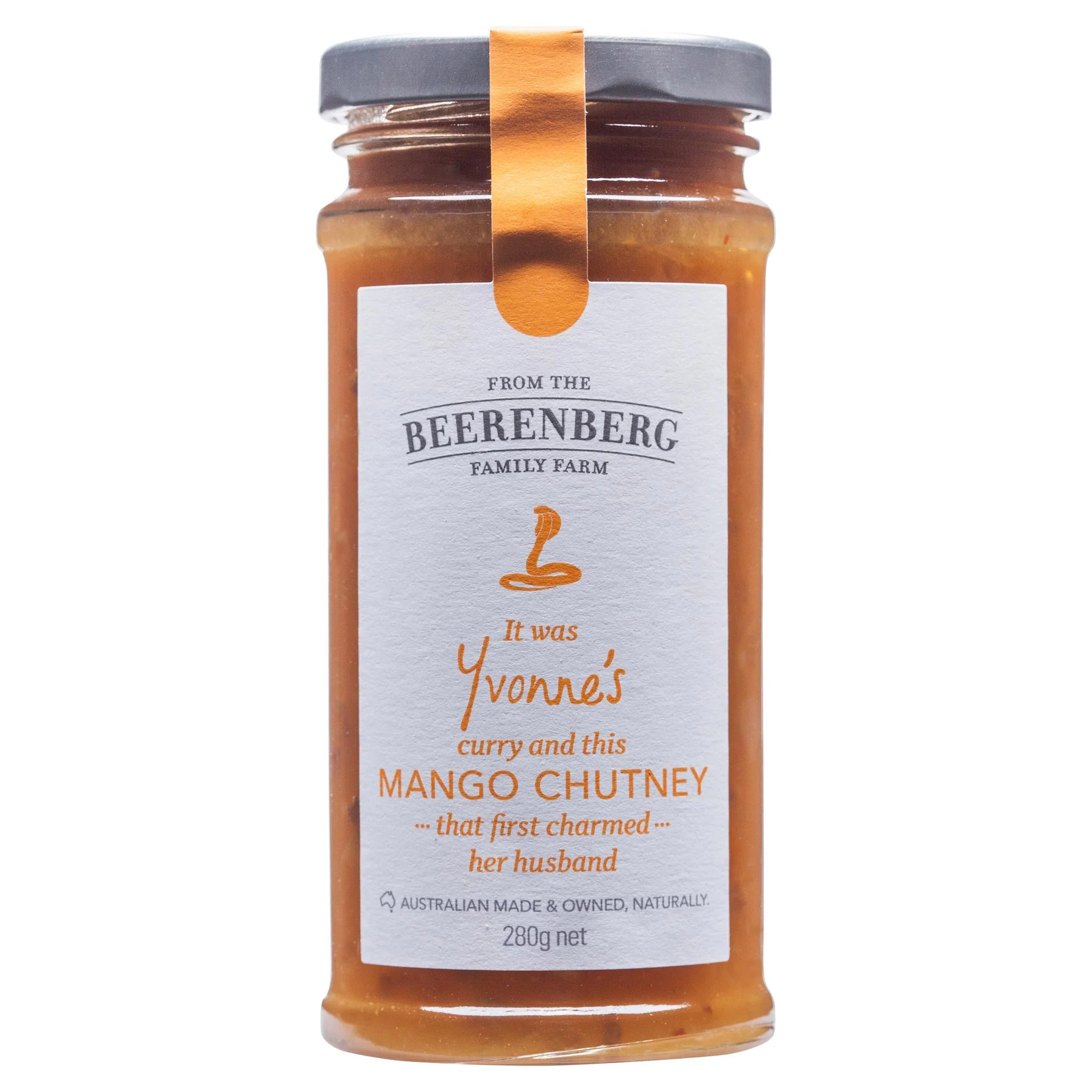 Beerenberg Chutney Mango 280g