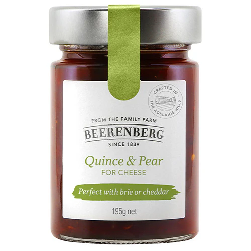 Beerenberg Cheese Condiment Quince and Pear 195g