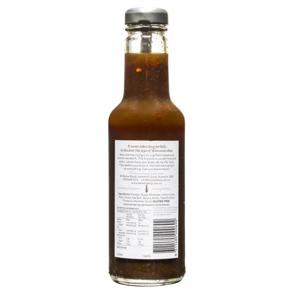 Beerenberg Worcestershire Sauce 300ml - Image 2
