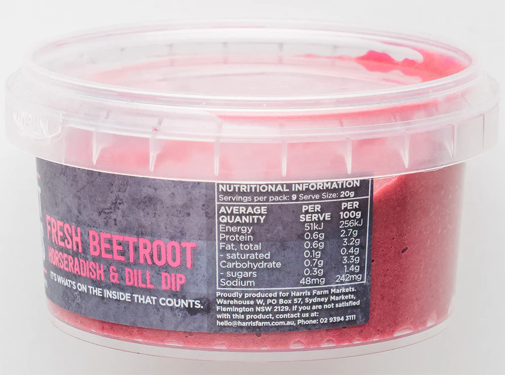 Imperfect Pick Beetroot and Dill Dip 180g - Image 2