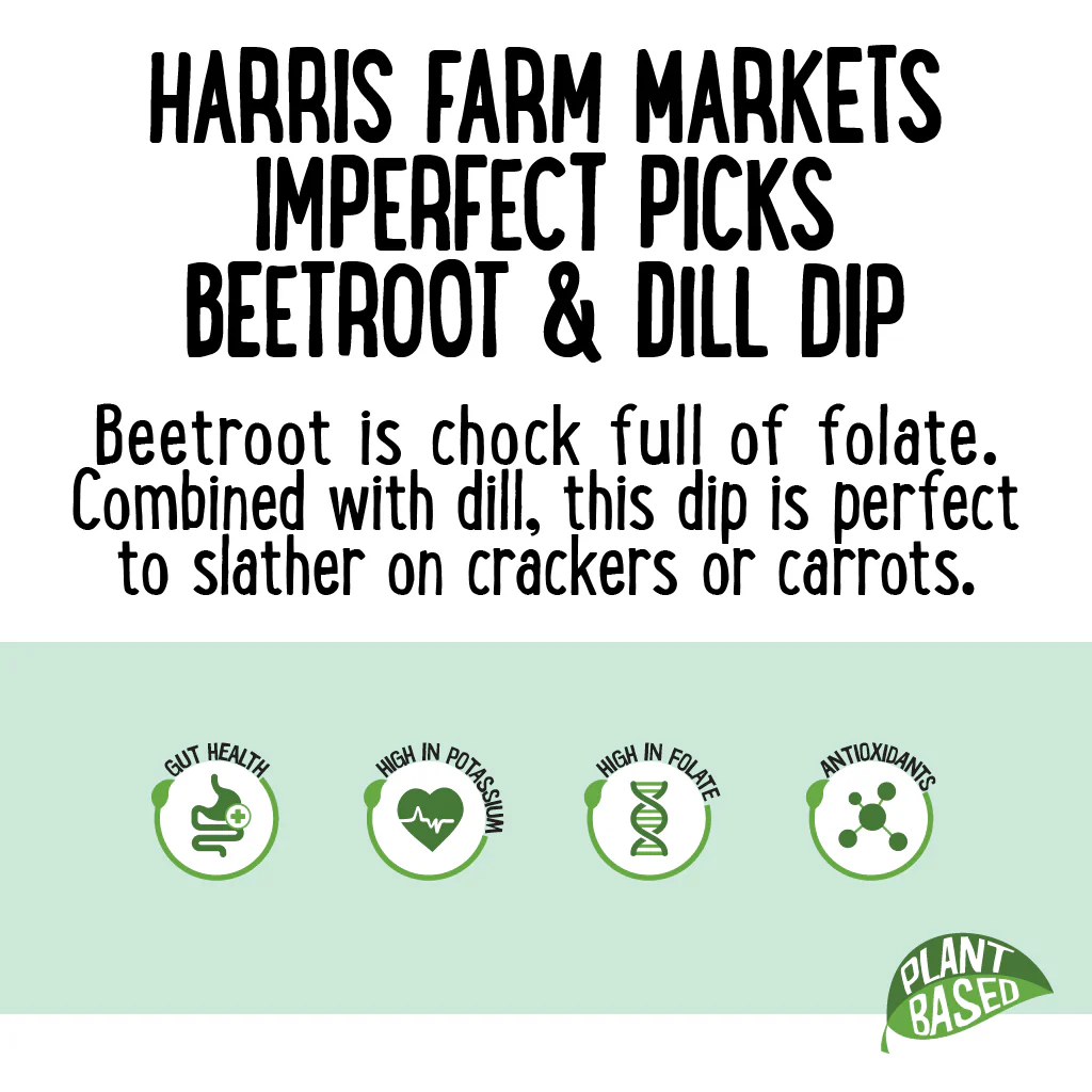 Imperfect Pick Beetroot and Dill Dip 180g - Image 4