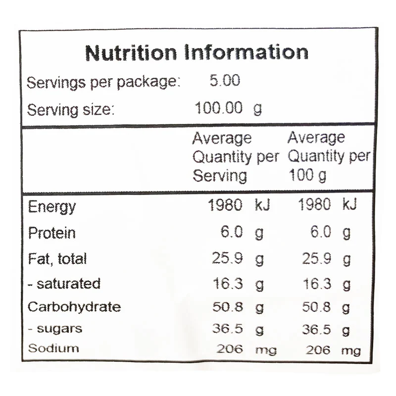 Bennett St Dairy Cookie Dough Chocolate Chip 500g - Image 3