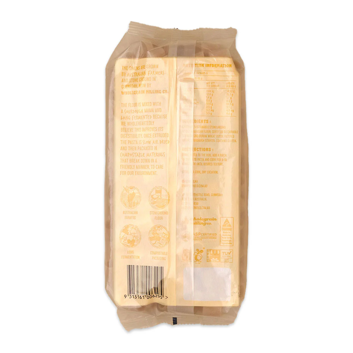 Berkelo Sourdough Pasta Khorasan Macaroni 400g - Image 2