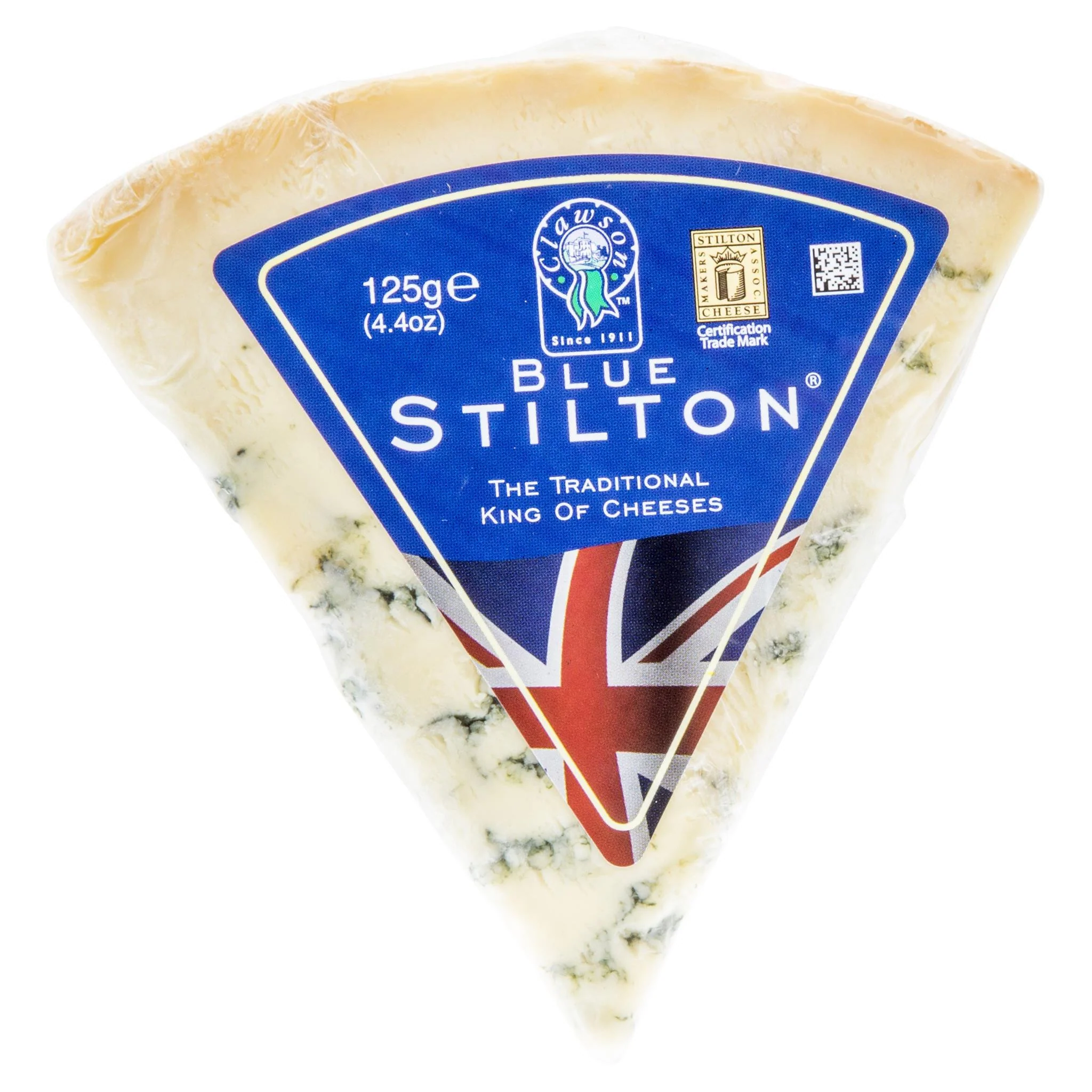 Clawson Blue Stilton Cheese Wedge 150g