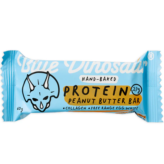 Blue Dinosaur Peanut Butter Protein Bar 20g