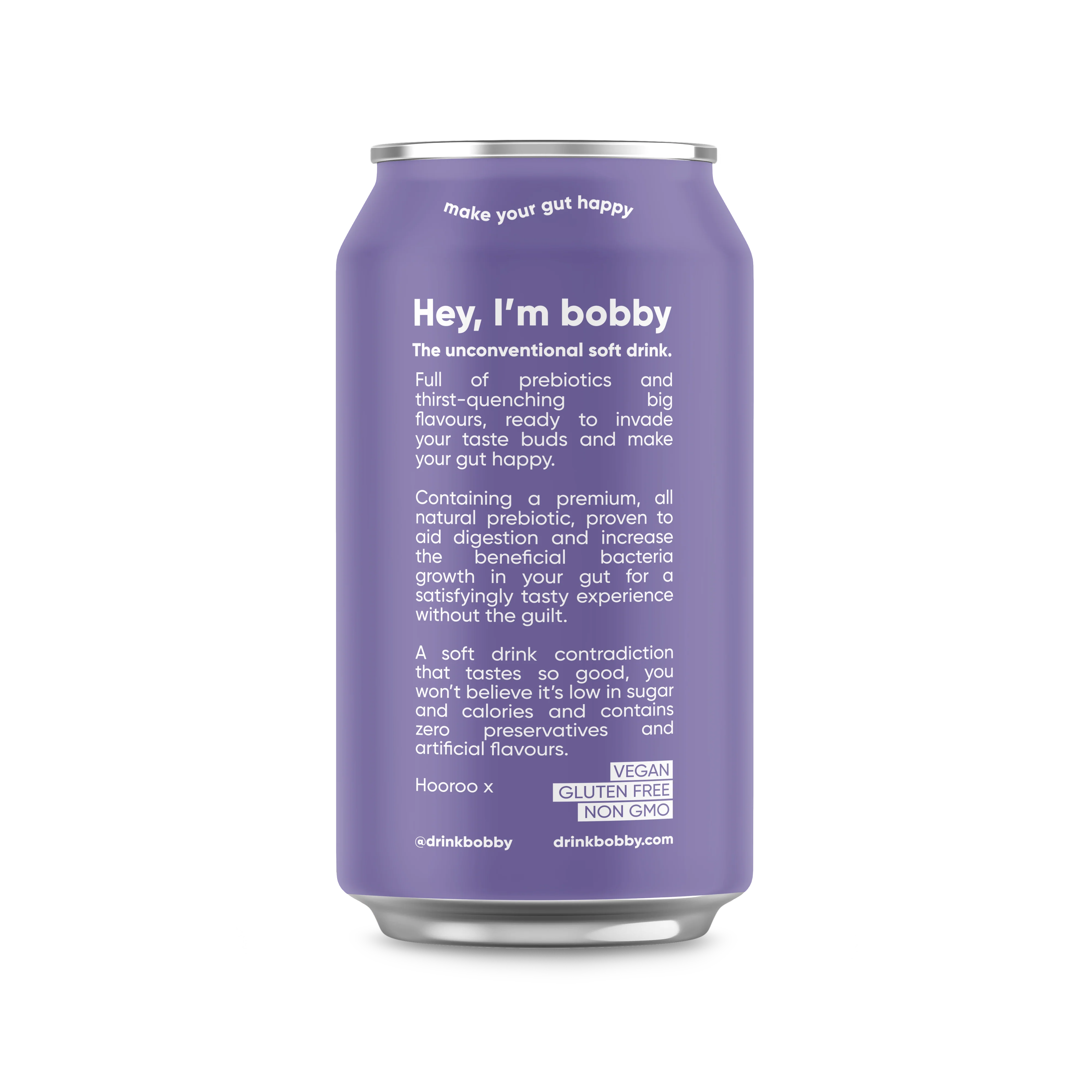 Bobby Prebiotic Soft Drink Passionfruit 330mL - Image 2