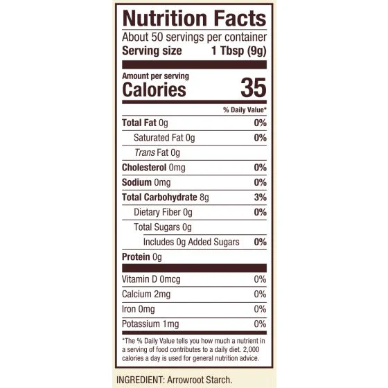 Bob's Red Mill Arrowroot Starch 453g - Image 3