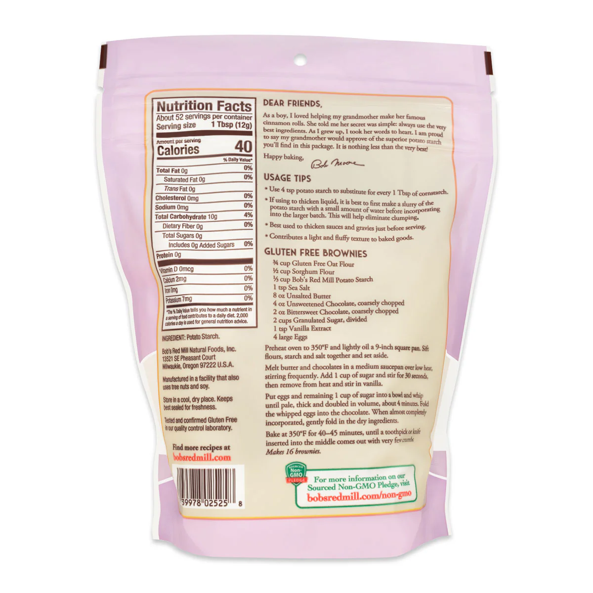 Bob's Red Mill Potato Starch 623g - Image 2
