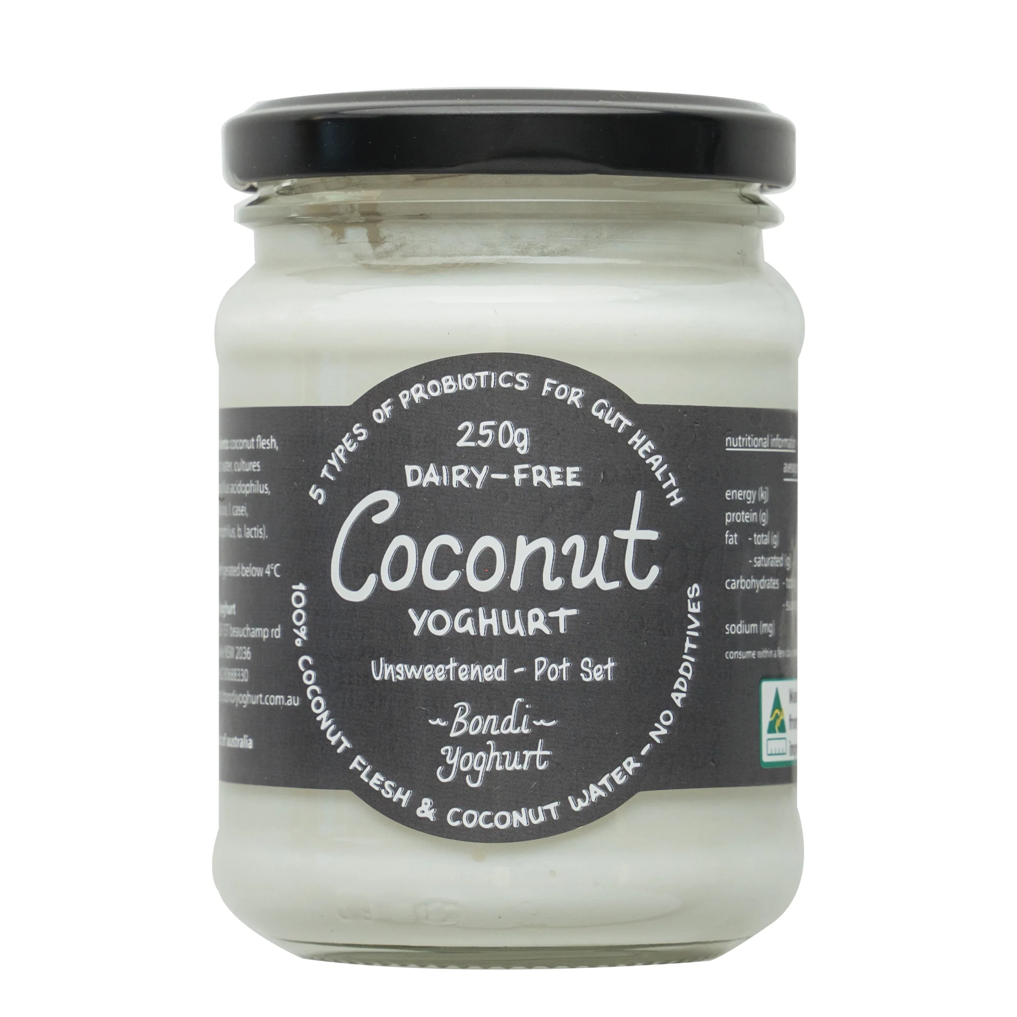 Bondi Yoghurt Coconut Yoghurt 250ml
