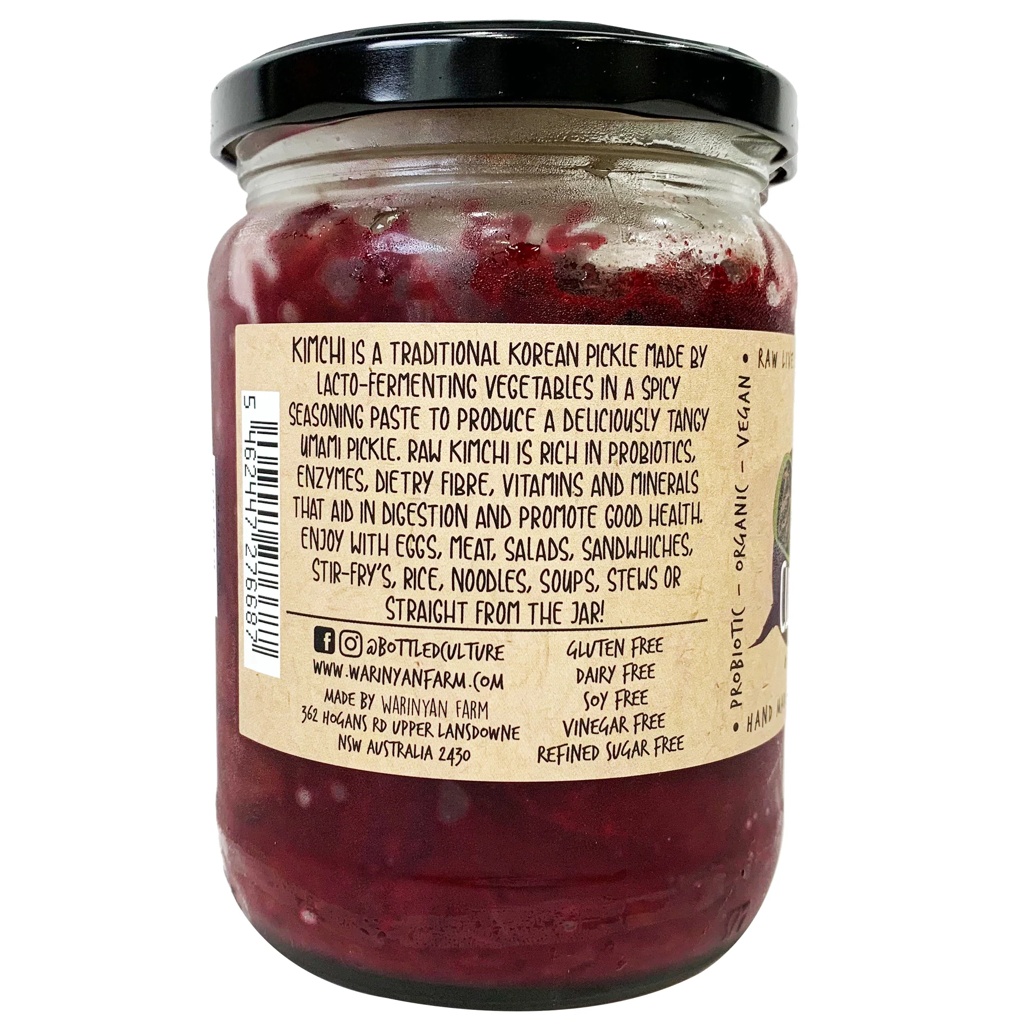 Bottled Culture Raunchy Root Kimchi 450g - Image 3