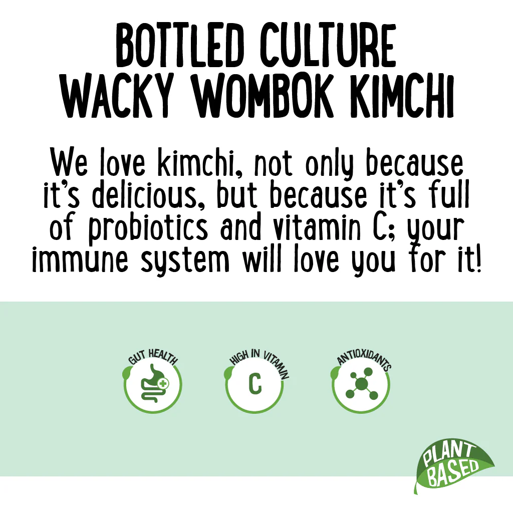 Bottled Culture Wacky Wombok Kimchi 450g - Image 4