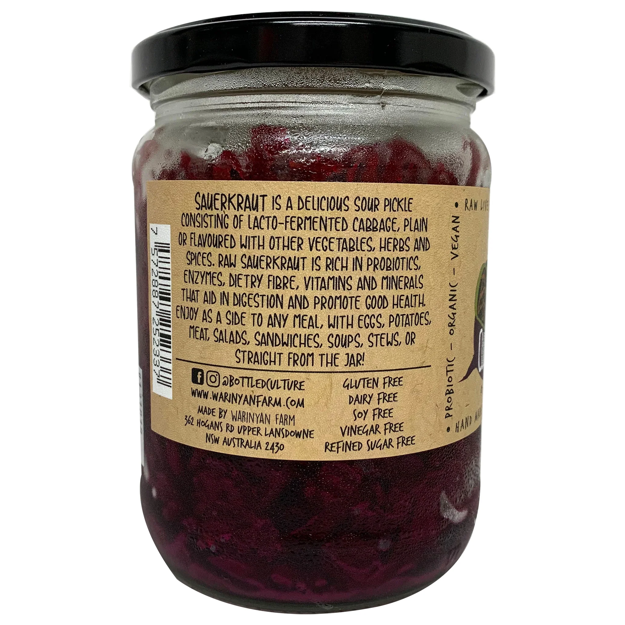 Bottled Culture Kraut Salad 450g - Image 3