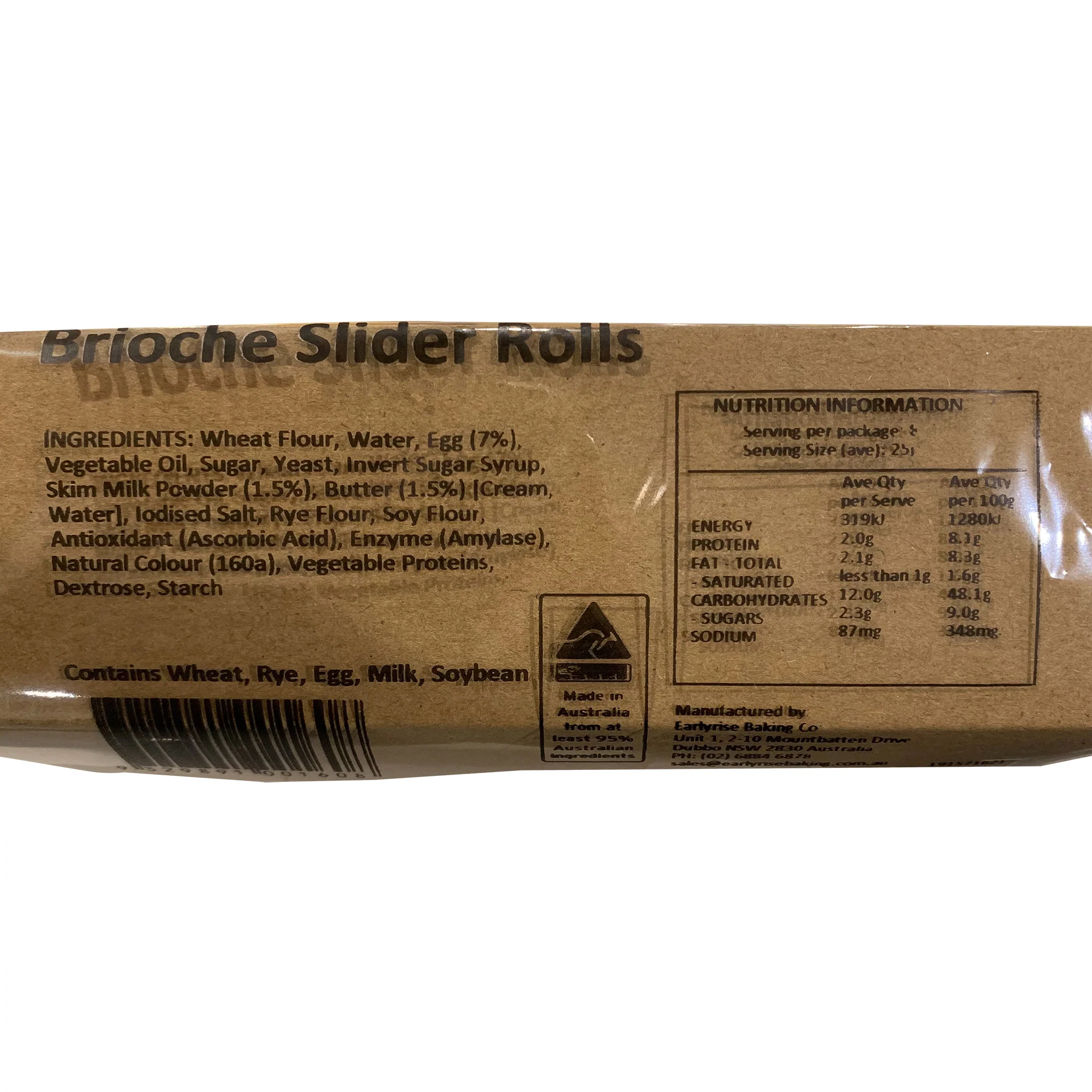 Boundary Road Brioche Slider Buns x8 - Image 2