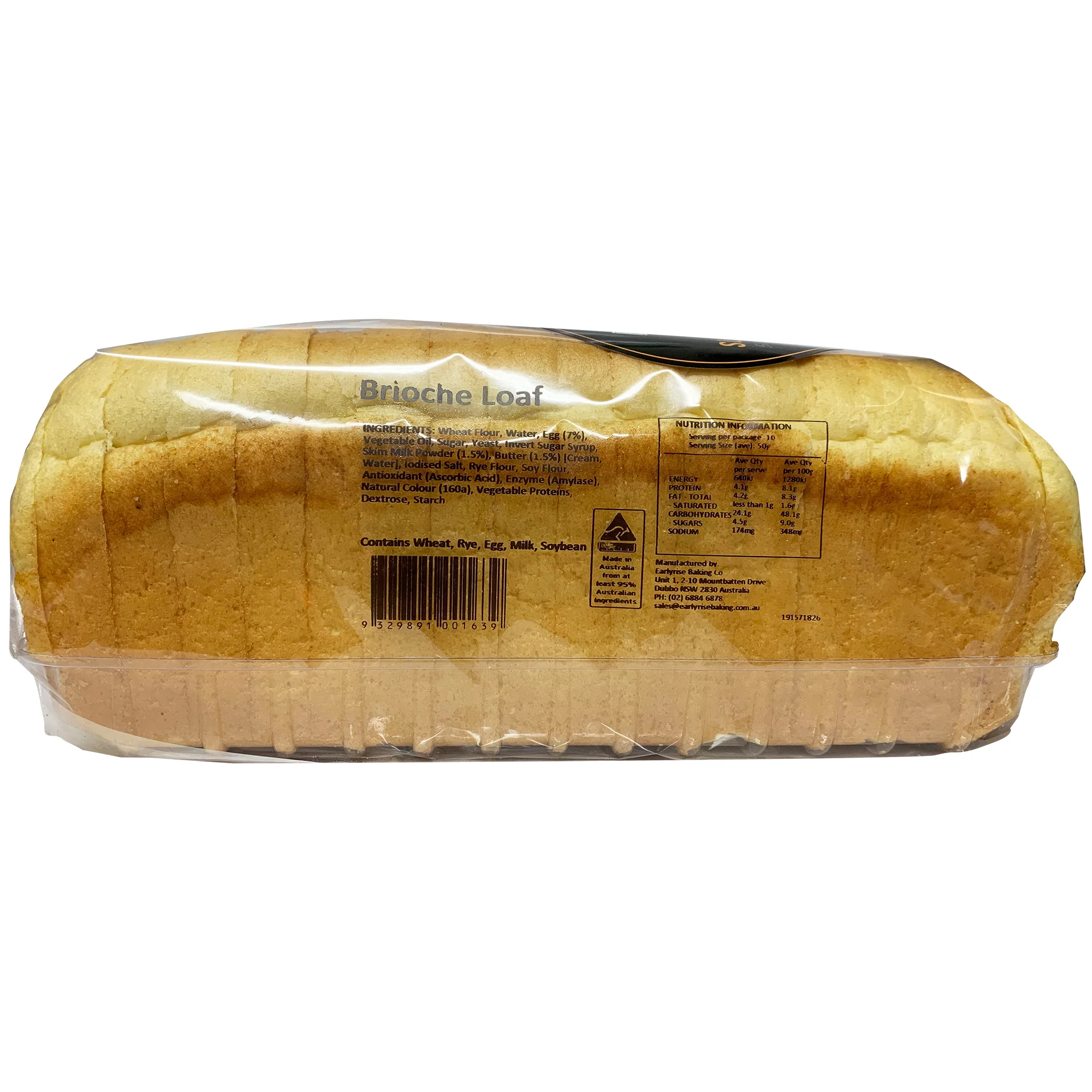 Boundary Road Sliced Brioche Loaf 500g - Image 3