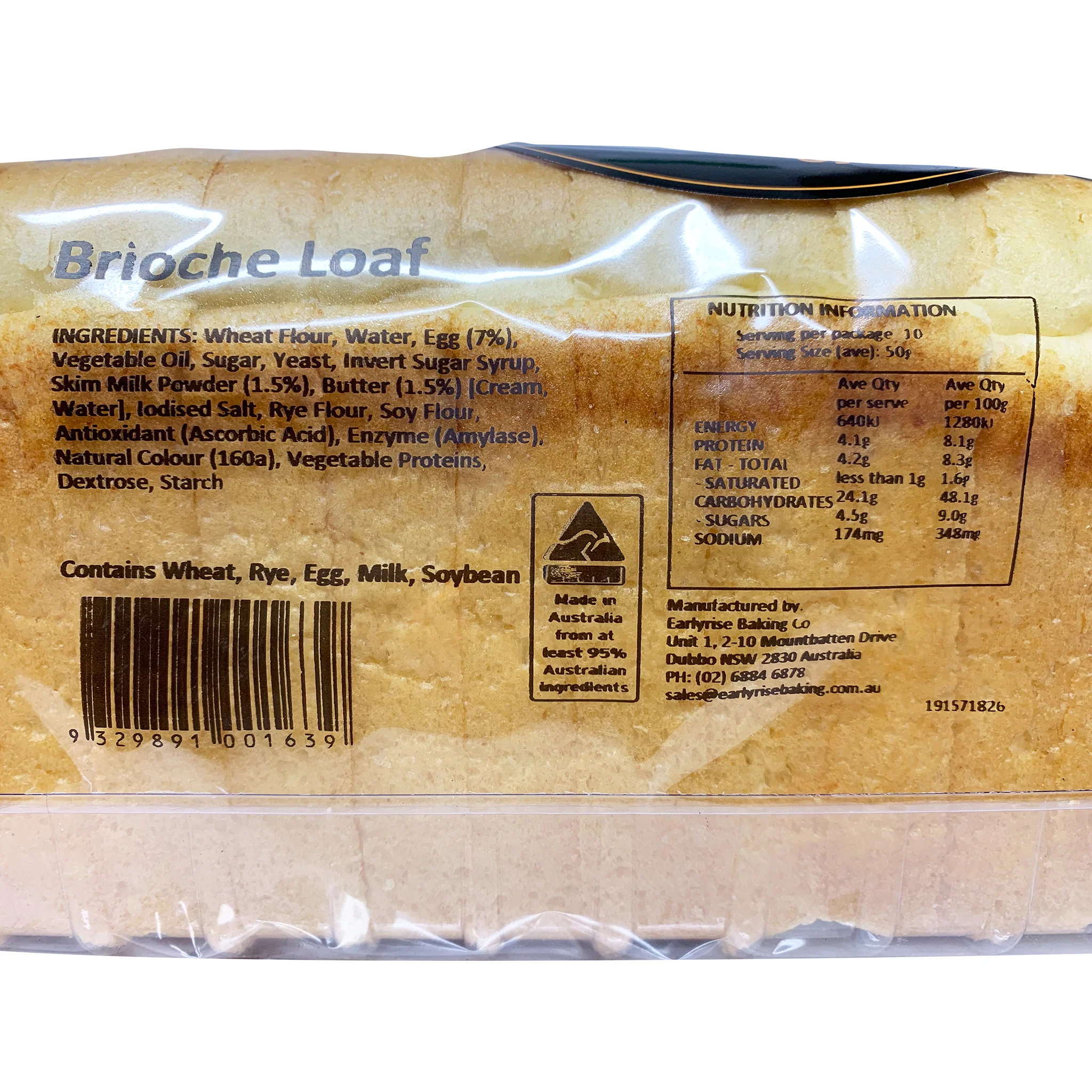 Boundary Road Sliced Brioche Loaf 500g - Image 5
