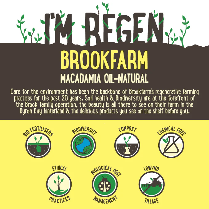 Brookfarm Macadamia Oil Premium Grade 250ml - Image 2