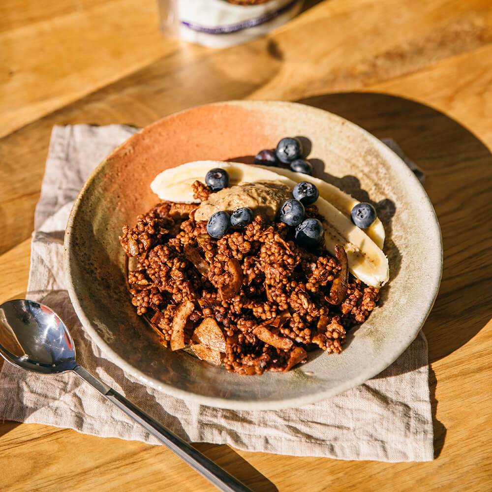 Brookfarm Gluten Free Granola Cacao and Coconut 800g - Image 3