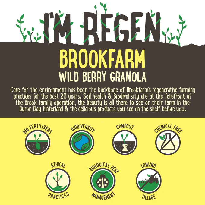 Brookfarm Wild Berry Granola 1kg - Image 3