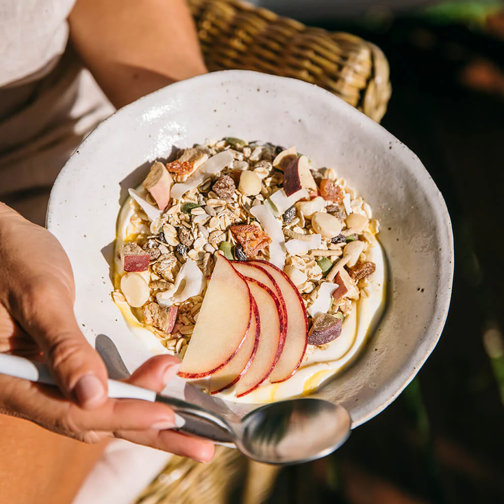 Brookfarm Natural Muesli Macadamia Apple and Apricot 500g - Image 4
