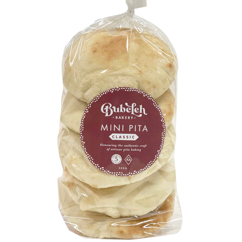 Bubeleh Bakery Classic Mini Pita x5 300g - Image 2