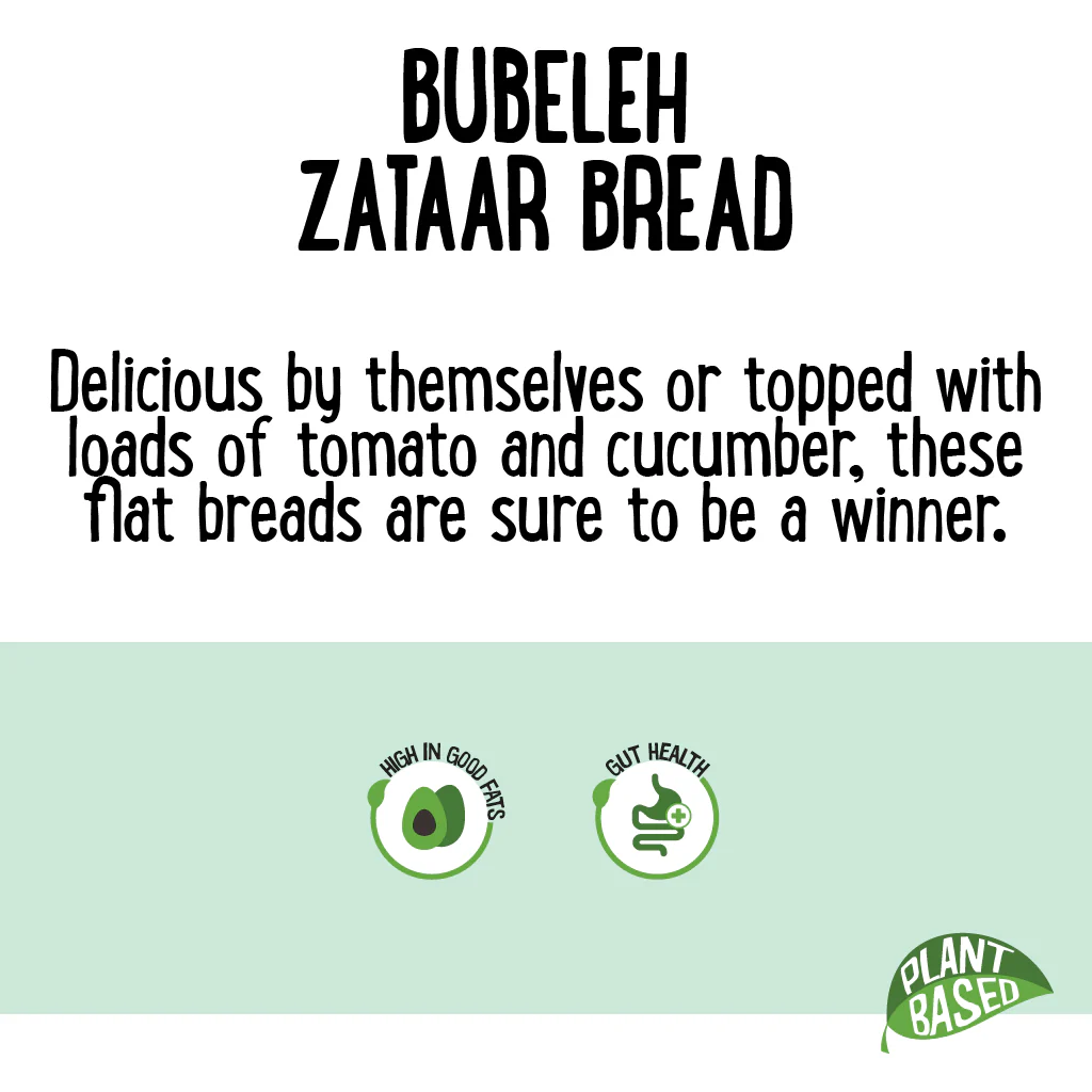 Bubeleh Bakery Za'atar Flat Bread x2 200g - Image 4