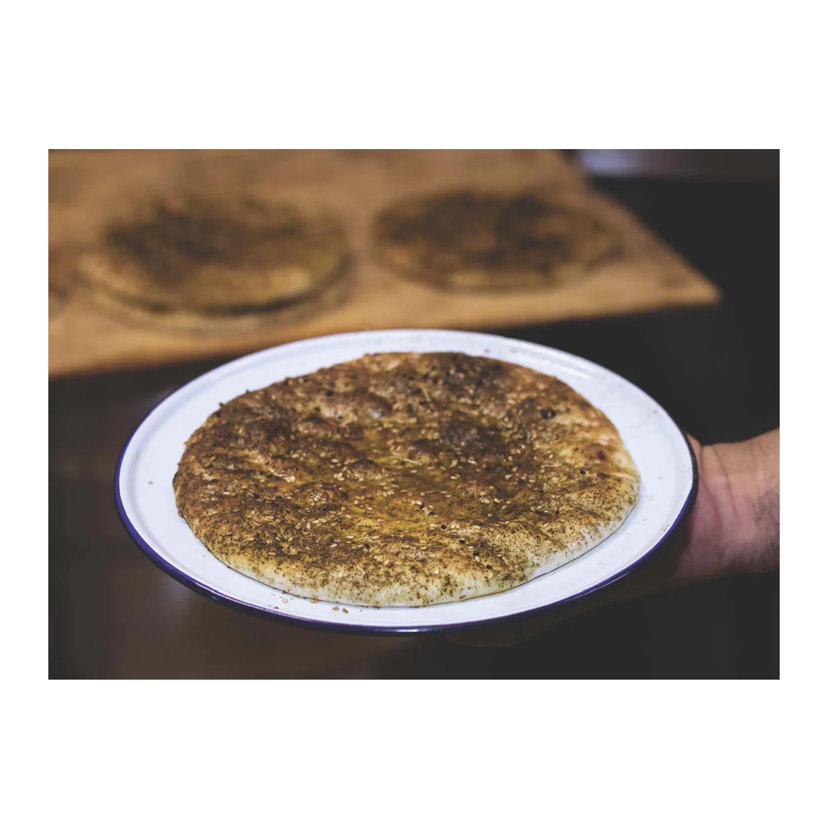 Bubeleh Bakery Za'atar Flat Bread x2 200g - Image 5