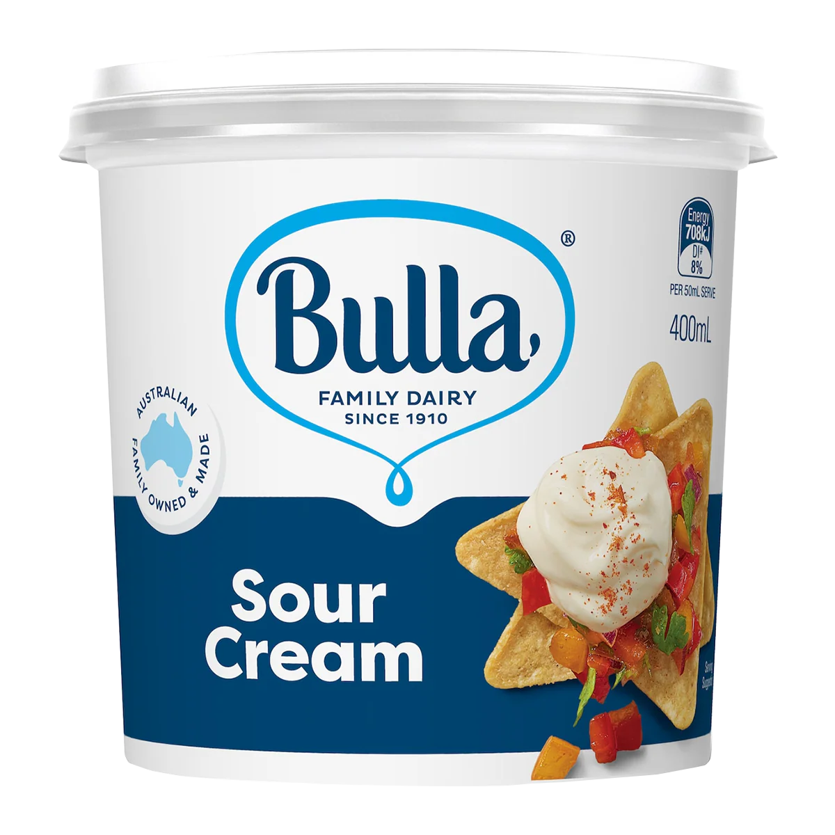 Bulla Sour Cream 400ml
