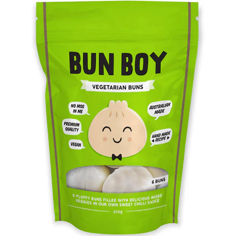 Bun Boy Vegetarian Buns 270g
