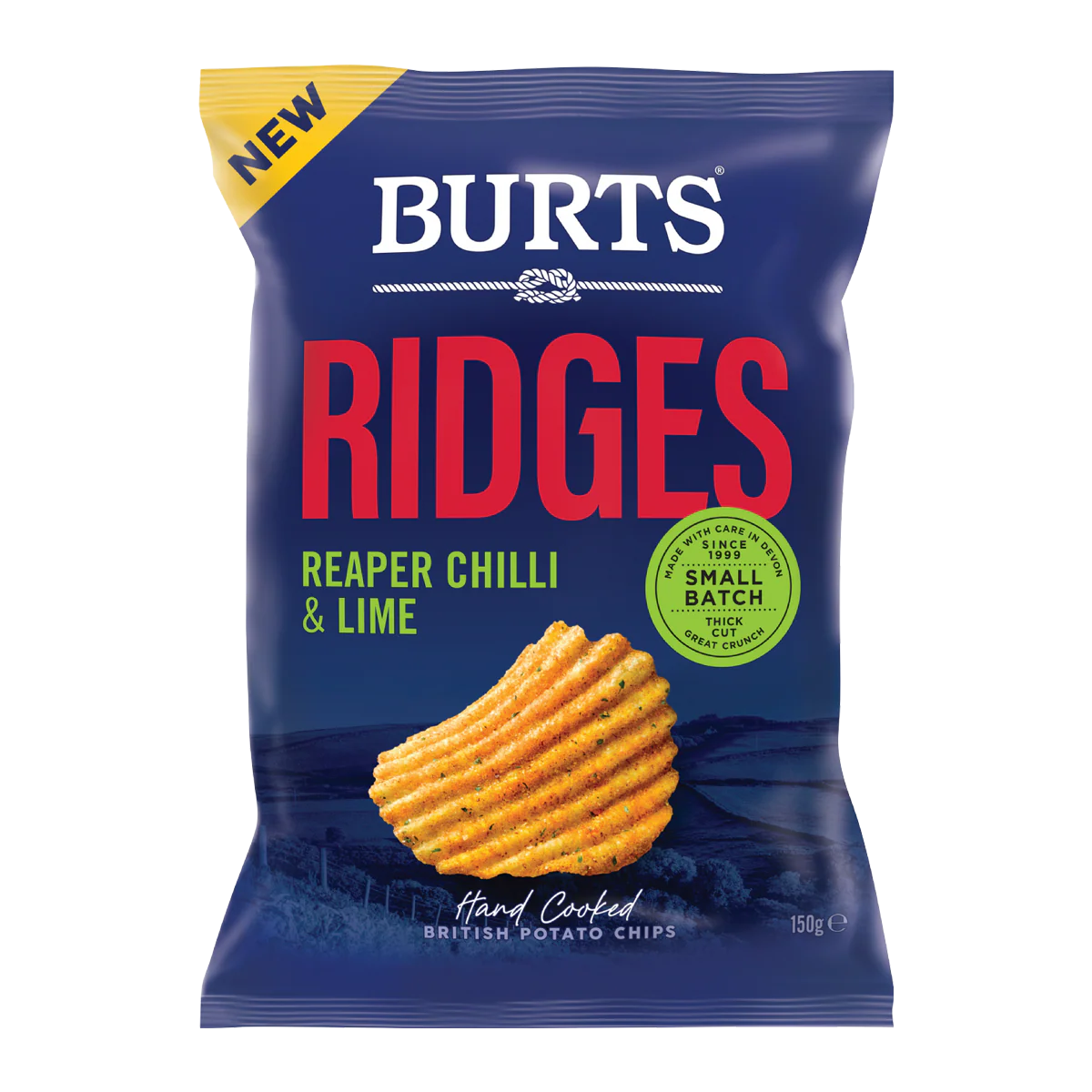 Burts Ridges Reaper Chilli and Lime 150g