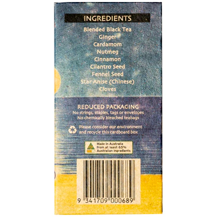 Byron Chai Indian Spiced Teabags x25 100g - Image 2