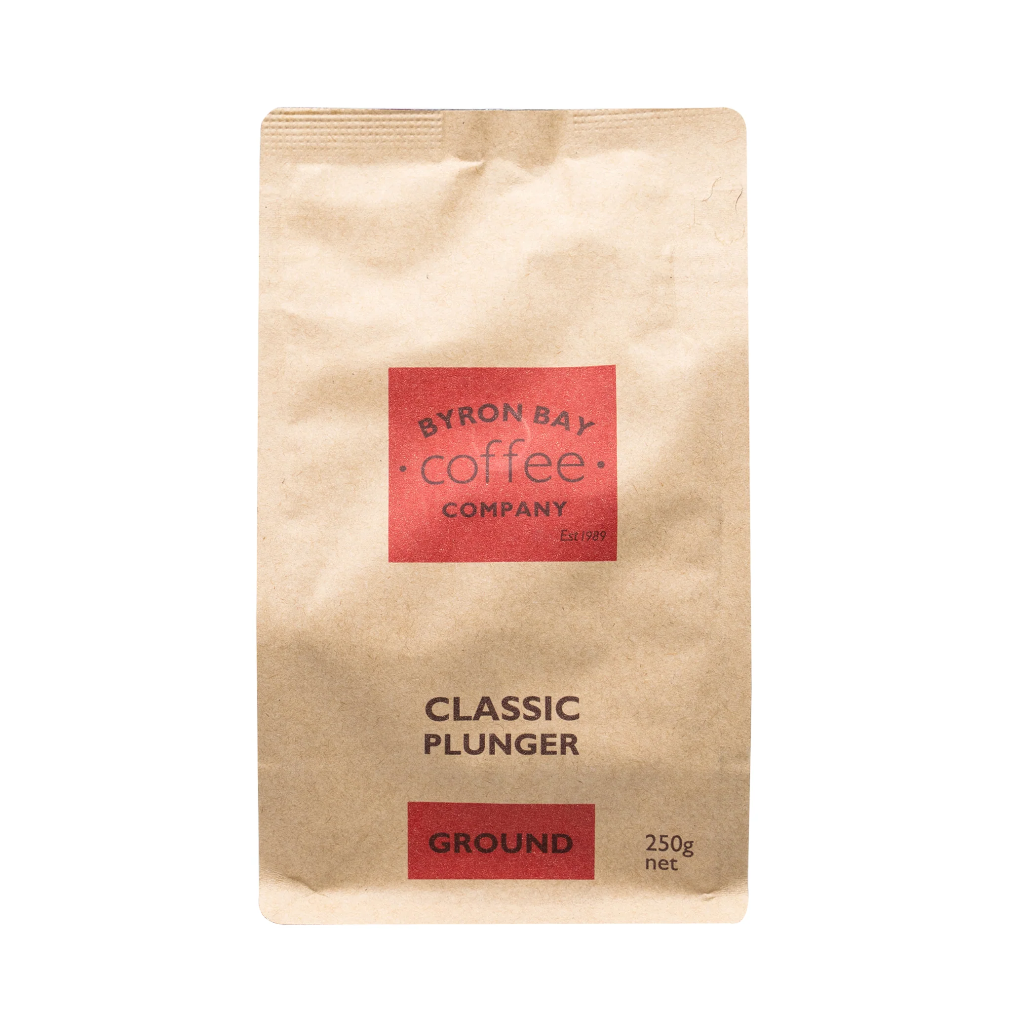 Byron Bay Coffee Co. Classic Plunger Ground Coffee 250g