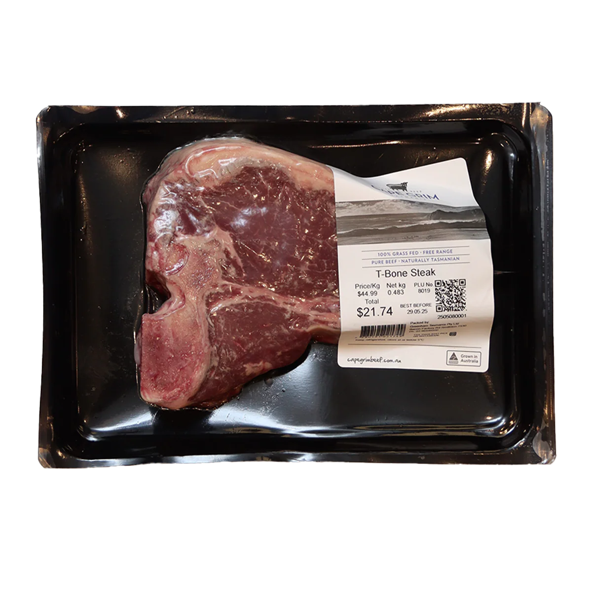 Cape Grim Free Range T-Bone Steak 450-500g