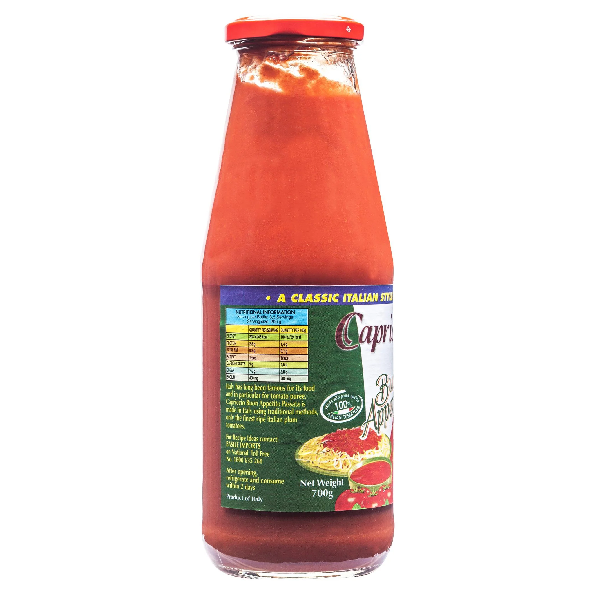 Capriccio Passata 700g - Image 2