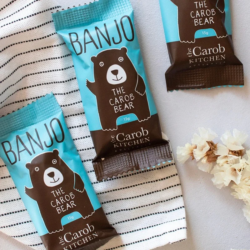 The Carob Kitchen Banjo Carob Bear x8 120g - Image 2