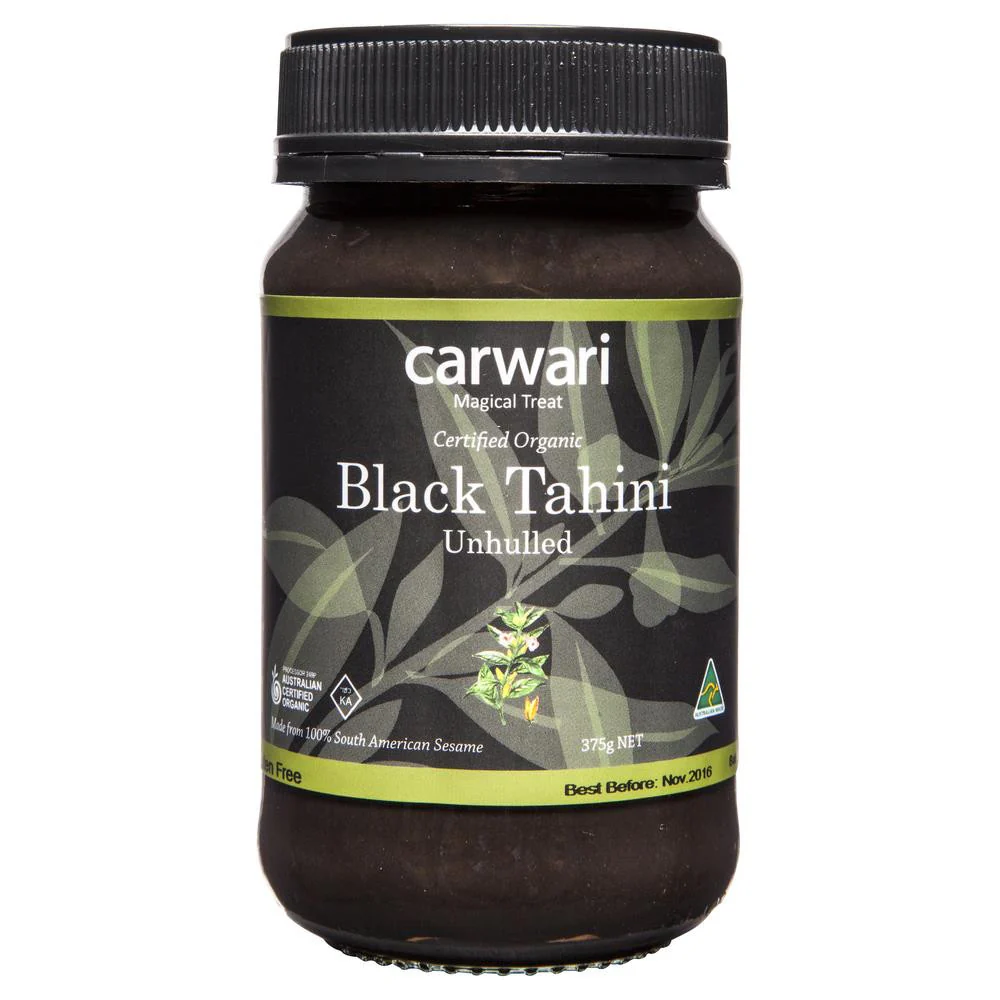 Carwari Black Tahini Unhulled 375g